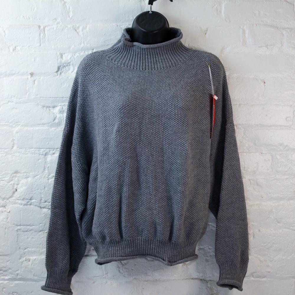 Rocorose Women Knitted Grey Top